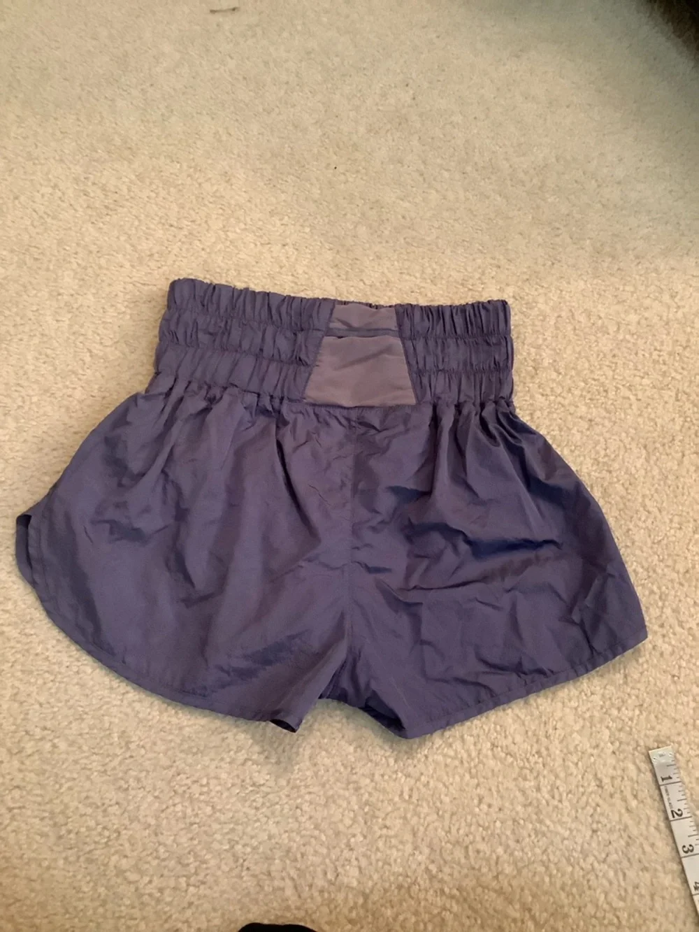 Free People Movement The Way Home Run Shorts Purple Medium Yoga Athletic Boho - Picture 2 of 9